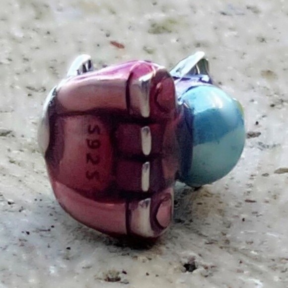 Unicorn Charm, S925 Silver Stamped Charm, Charm for Bracelet, fits Pandora Charm - Picture 4 of 4